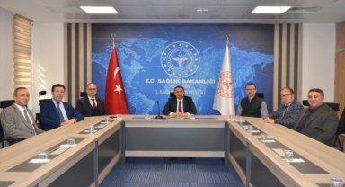 Kırşehir Valisi Buhara, İl Sağlık Müdürlüğünü ziyaret etti