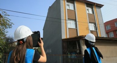 Kocaeli'de riskli yapıların belirlenmesi için binaların "röntgeni" çekiliyor