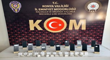Konya'da kaçakçılık operasyonlarında 10 şüpheli yakalandı