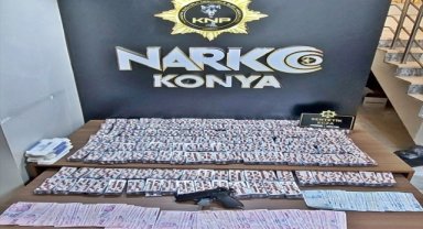 Konya'da uyuşturucu operasyonunda 11 şüpheli yakalandı