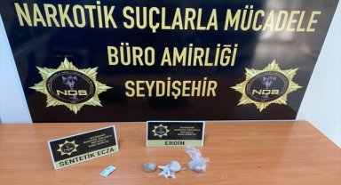 Konya'da uyuşturucu operasyonunda 2 kişi tutuklandı