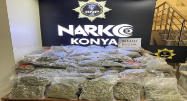 Konya'da uyuşturucu operasyonunda 3 şüpheli tutuklandı