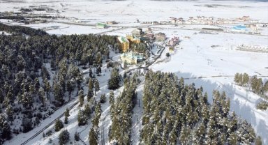 Kristal kar üzerinde kayak yapılan Cıbıltepe, sezonu erken açmayı hedefliyor