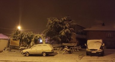 Manisa'ya mevsimin ilk karı yağdı