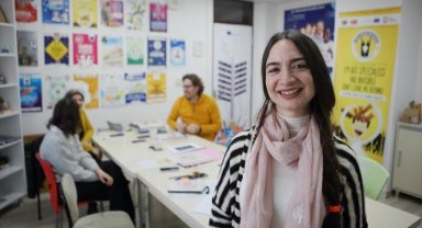 Melike öğretmen Erasmus+ projeleriyle öğrencilerinin ufuklarını sınır ötesine taşıyor