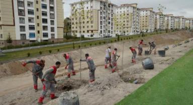 Melikgazi'de geleceğe nefes için her mahalleye fidan projesi