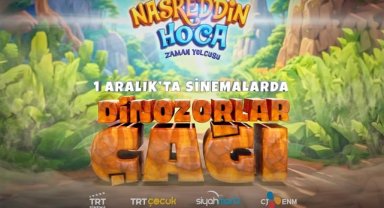 "Nasreddin Hoca Zaman Yolcusu: Dinozorlar Çağı" 1 Aralık'ta izleyiciyle buluşacak