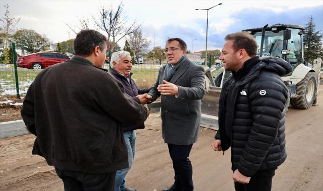 Nevşehir Belediye Başkanı Savran çalışmaları inceledi
