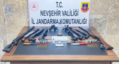 Nevşehir'de uyuşturucu ve ruhsatsız silah operasyonunda 1 zanlı tutuklandı