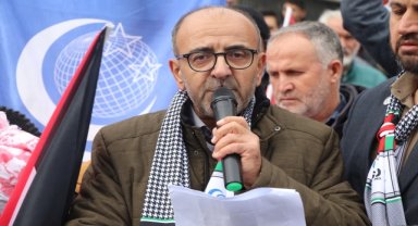 Niğde'de Filistin'e destek yürüyüşü düzenlendi