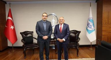 Özdemir'den Başkan Büyükkılıç'a veda ziyareti