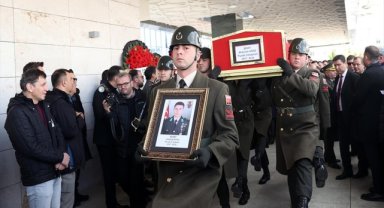 Şehit Piyade Üsteğmen Köse son yolculuğuna uğurlandı