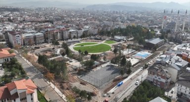 Sivas'ta 54 bin metrekarelik alana millet bahçesi yapılıyor
