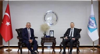 Ticaret Bakan Yardımcısı Ağar’dan Başkan Büyükkılıç’a ziyaret