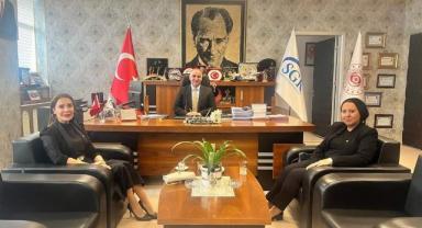 TOBB Kayseri Kadın Girişimciler Kurulu Yönetimi'nden SGK İl Müdürlüğü'ne ziyaret