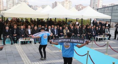 Vali Çiçek ve Başkan Büyükkılıç, ERVA Marifet Spor Kulübü'nün açılış törenine katıldı