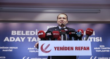 Yeniden Refah Partisi 49 belediye başkan adayını tanıttı