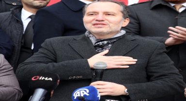 Yeniden Refah Partisi Genel Başkanı Erbakan, Sivas'ta konuştu: