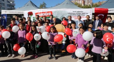 Yozgat'ta "Kudüs Nöbeti" çadırı kuruldu