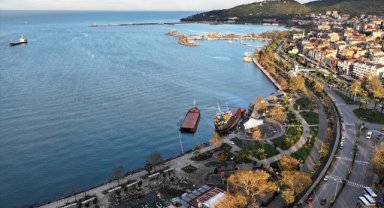 Zonguldak'ta batan geminin personelini arama çalışmaları sürüyor