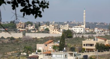 AA ekibi İsrail-Lübnan sınır hattındaki Aramşe köyünü görüntüledi