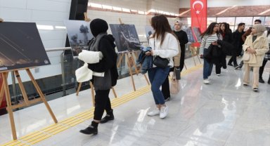 AA'nın Gazze fotoğrafları NEVÜ'de sergilendi