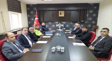 Akıncılar'da trafik komisyonu toplantısı yapıldı