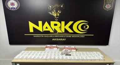 Aksaray'da uyuşturucu operasyonunda 4 şüpheli tutuklandı