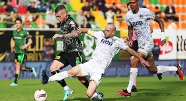Alanyaspor-Konyaspor maçında beraberlik
