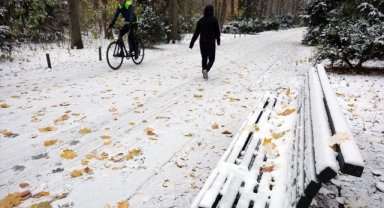 Almanya'da yoğun kar yağışı etkili oldu