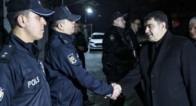 Ankara Valisi Şahin, yeni yıl dolayısıyla polis ve jandarma personelini ziyaret etti