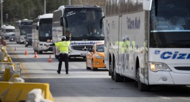 Ankara'da zorunlu kış lastiği denetimi yapıldı