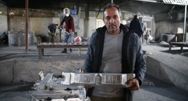 Atık alüminyumlar Bingöl'de külçeye dönüşerek Avrupa'ya ihraç ediliyor