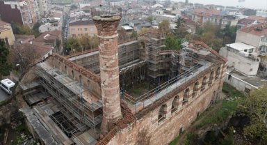 Ayasofya'dan daha eski yapı Studios Manastırı'nda restorasyon öncesi projelendirme çalışmaları yapılıyor