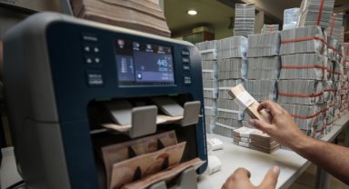 Bankacılık sektörünün aktifleri kasımda 22,5 trilyon lira oldu