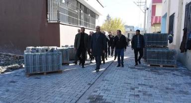 Başkan Bayık devam eden yol çalışmalarını yerinde inceledi