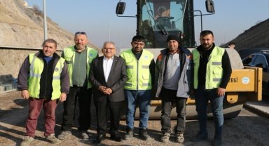 Başkan Büyükkılıç, asfalt yenileme çalışmasını inceledi