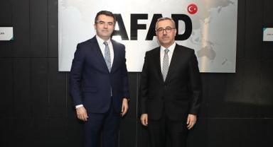 Başkan Güngör, AFAD Başkanı Memiş ile buluştu