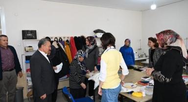 Başkan Tutal'dan kursiyerlere destek