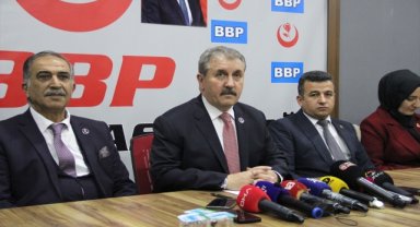 BBP Genel Başkanı Destici, Kayseri'de konuştu