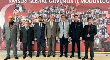 BBP Kayseri İl Başkanlığı'ndan SGK İl Müdürlüğü'ne ziyaret