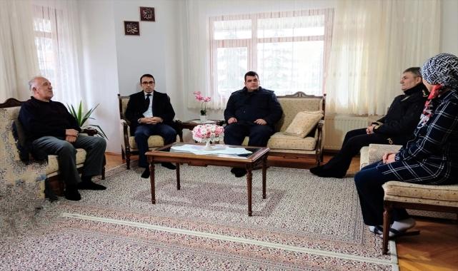 Beypazarı Kaymakamı Yılmaz şehit ailelerini ziyaret etti