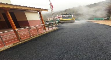 Beypazarı'nda asfalt çalışmaları devam ediyor