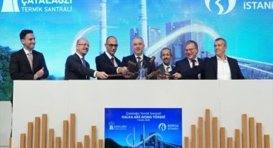 Borsa İstanbul'da gong, ÇATES için çaldı