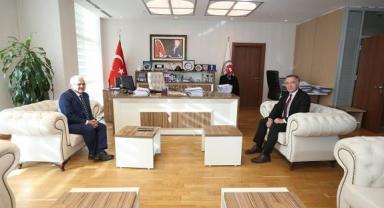 Büyükkılıç'tan 1’inci İdare Mahkemesi Başkanı Ayrancı’ya ziyaret