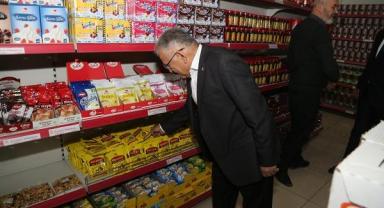 Büyükkılıç'tan Erciyes Feneri Derneği'nin marketine ziyaret