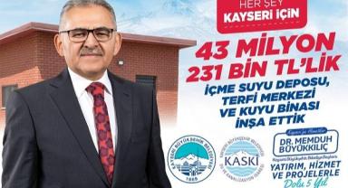 Büyükşehir'den 43 Milyon TL'lik su yatırımı!