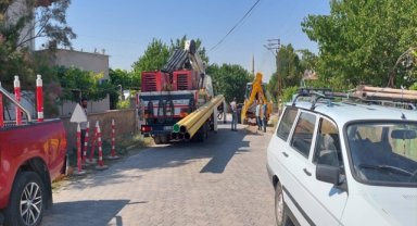 Çandır'da doğal gaz çalışmaları devam ediyor