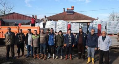 Çiftçilere yüzde 50 hibeli gübre dağıtımı başladı