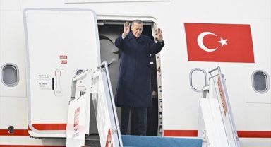 Cumhurbaşkanı Erdoğan, Yunanistan'a gitti